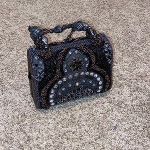 Expressions NYC mini beaded bag
